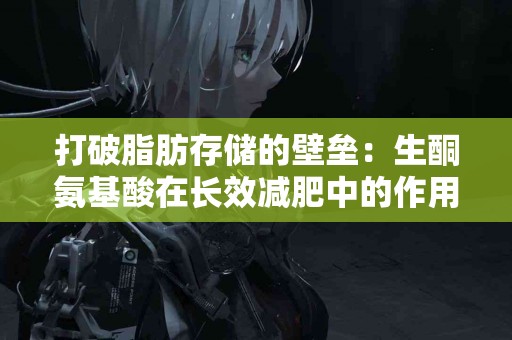 打破脂肪存储的壁垒：生酮氨基酸在长效减肥中的作用