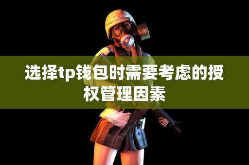 选择tp钱包时需要考虑的授权管理因素