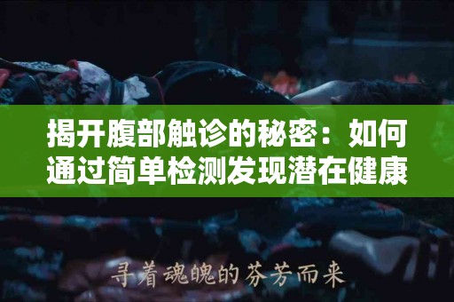 揭开腹部触诊的秘密：如何通过简单检测发现潜在健康问题