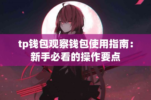 tp钱包观察钱包使用指南：新手必看的操作要点