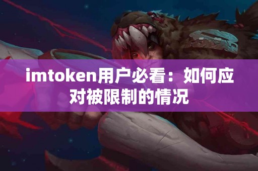imtoken用户必看：如何应对被限制的情况