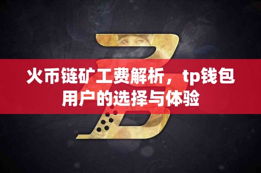 火币链矿工费解析，tp钱包用户的选择与体验