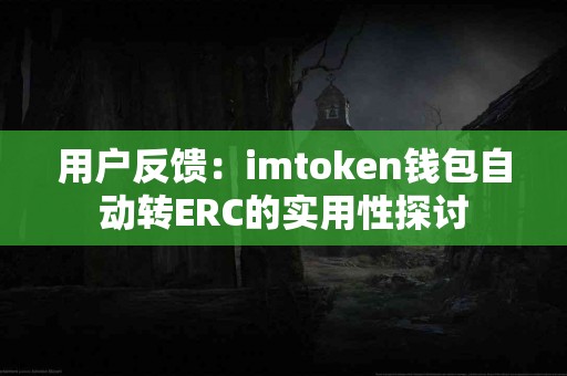 用户反馈：imtoken钱包自动转ERC的实用性探讨