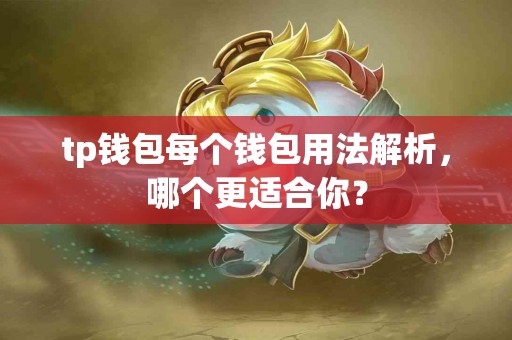 tp钱包每个钱包用法解析，哪个更适合你？